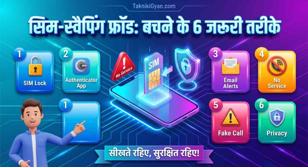 SIM Swapping Fraud in Hindi