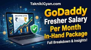 GoDaddy Fresher Salary Per Month
