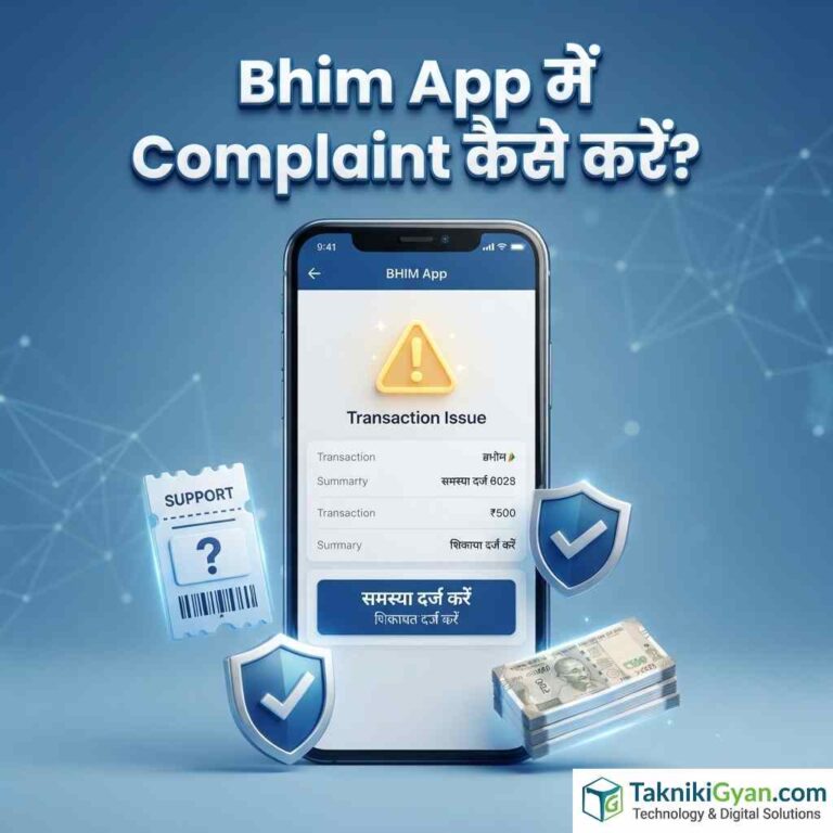 Bhim App Me Complaint Kaise Kare