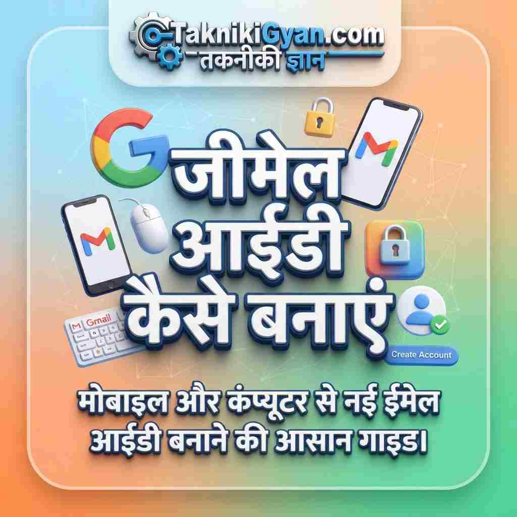 Gmail id Kaise Banaye Hindi - Takniki Gyan