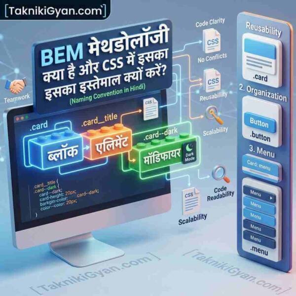 BEM Methodology In CSS - में इसका इस्तेमाल क्यों करें? (पूरी जानकारी)