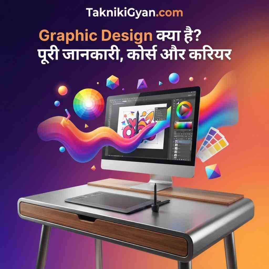 Graphic design kya hai? जानिए - ग्राफ़िक डिज़ाइन में करियर कैसे बनाये।