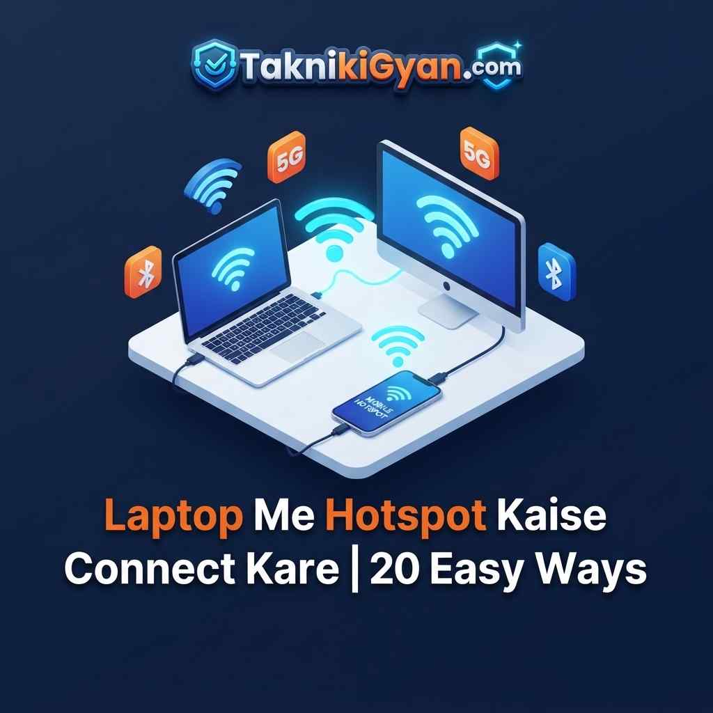Laptop Me Hotspot Kaise Connect Kare