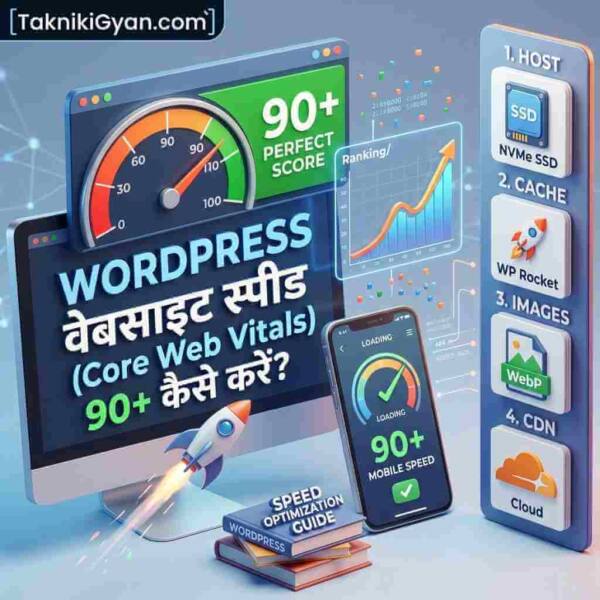 Wordpress Website Speed Kaise Badhaye - Takniki Gyan